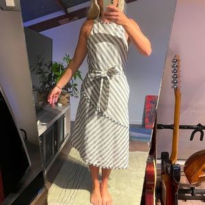 Midi stripped dress